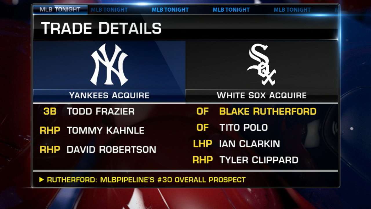 Frazier, Robertson to Yankees