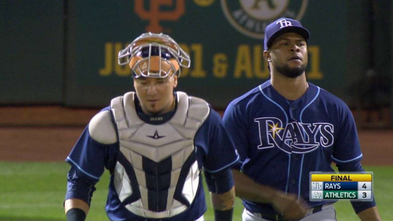 Colome notches the save