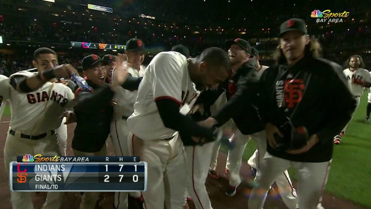 Hit de oro de Núñez en la 10ma hizo ganar a Gigantes