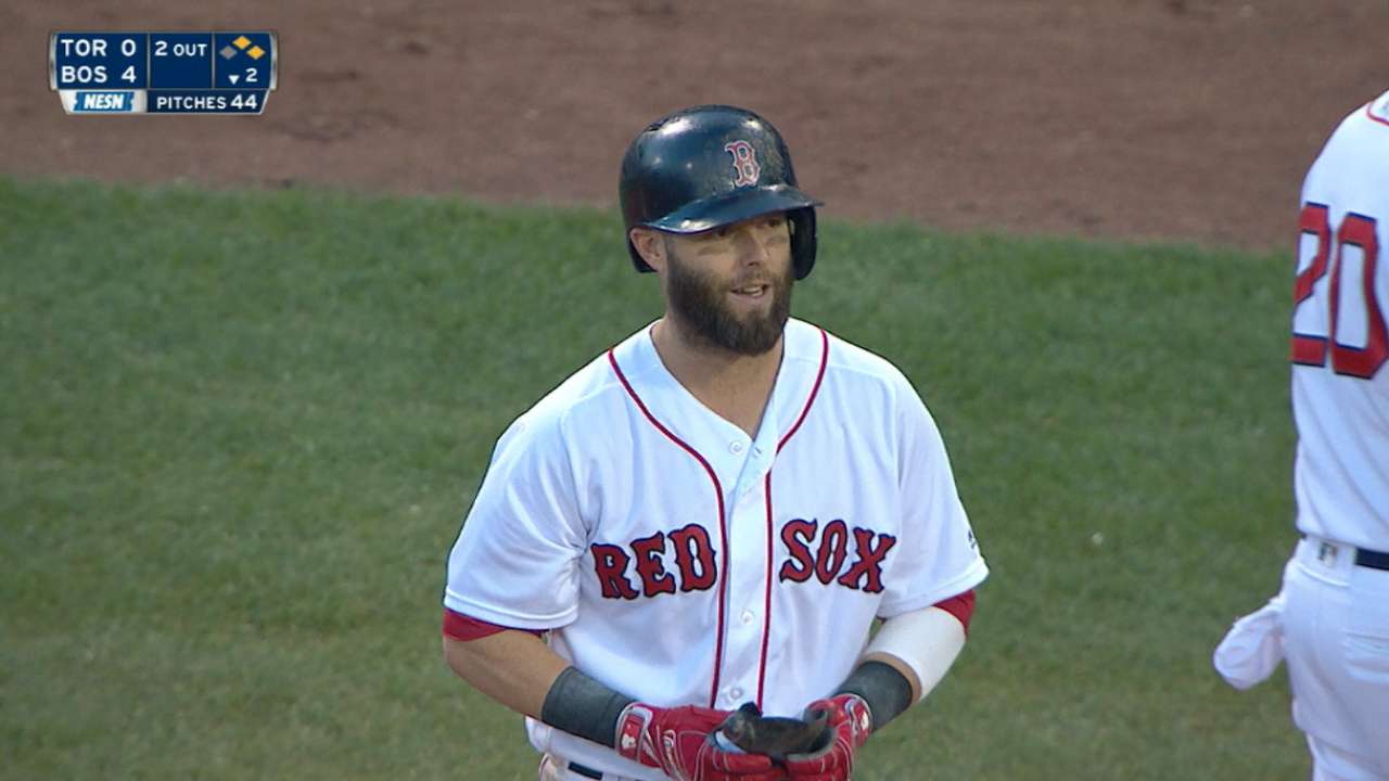 Pomeranz, Pedroia impulsan a Medias Rojas al triunfo sobre Azulejos