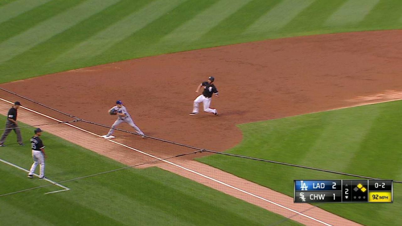 Maeda starts 1-5-3 double play