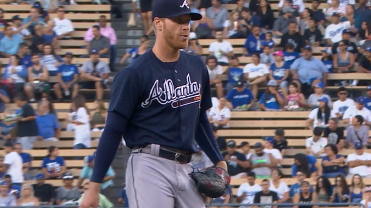 Foltynewicz fans five in win