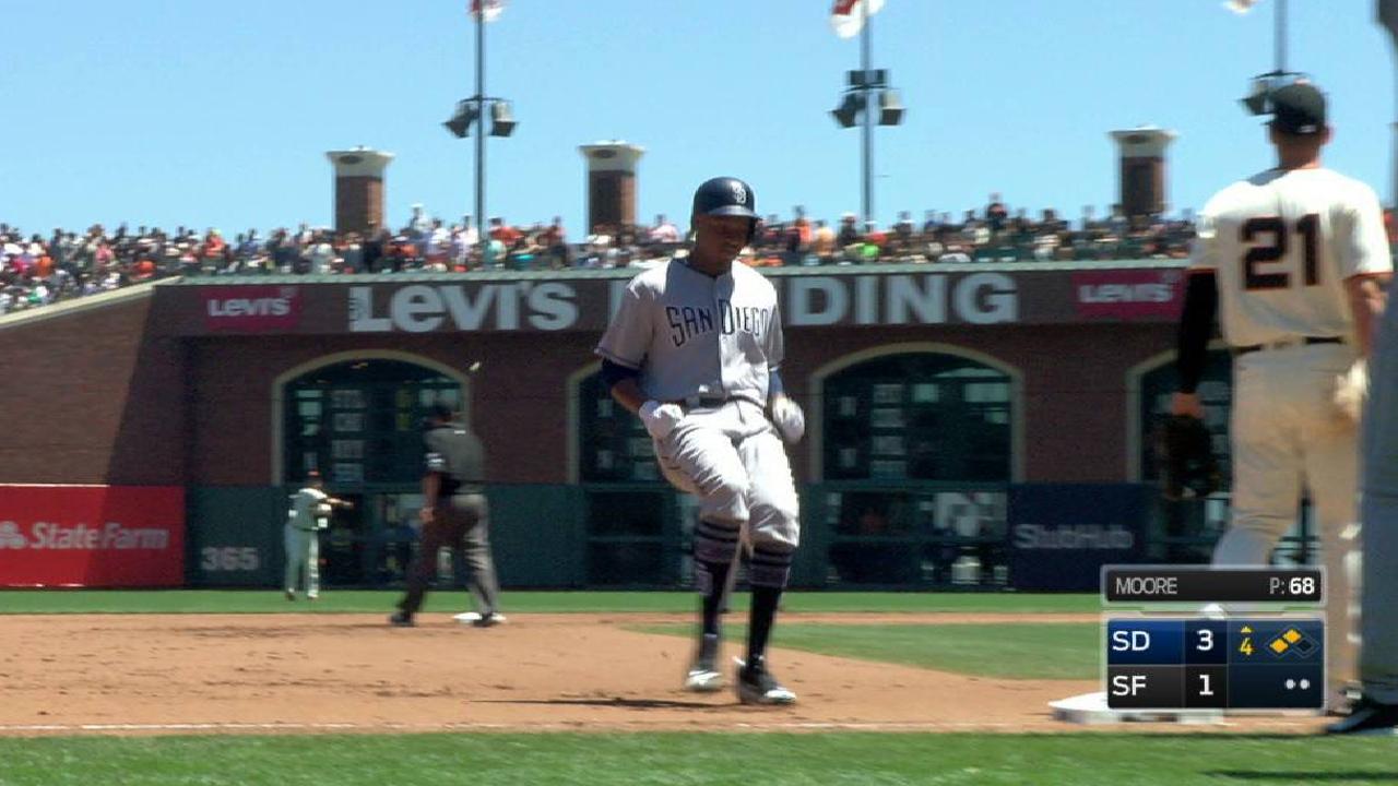 Perdomo's two-run triple