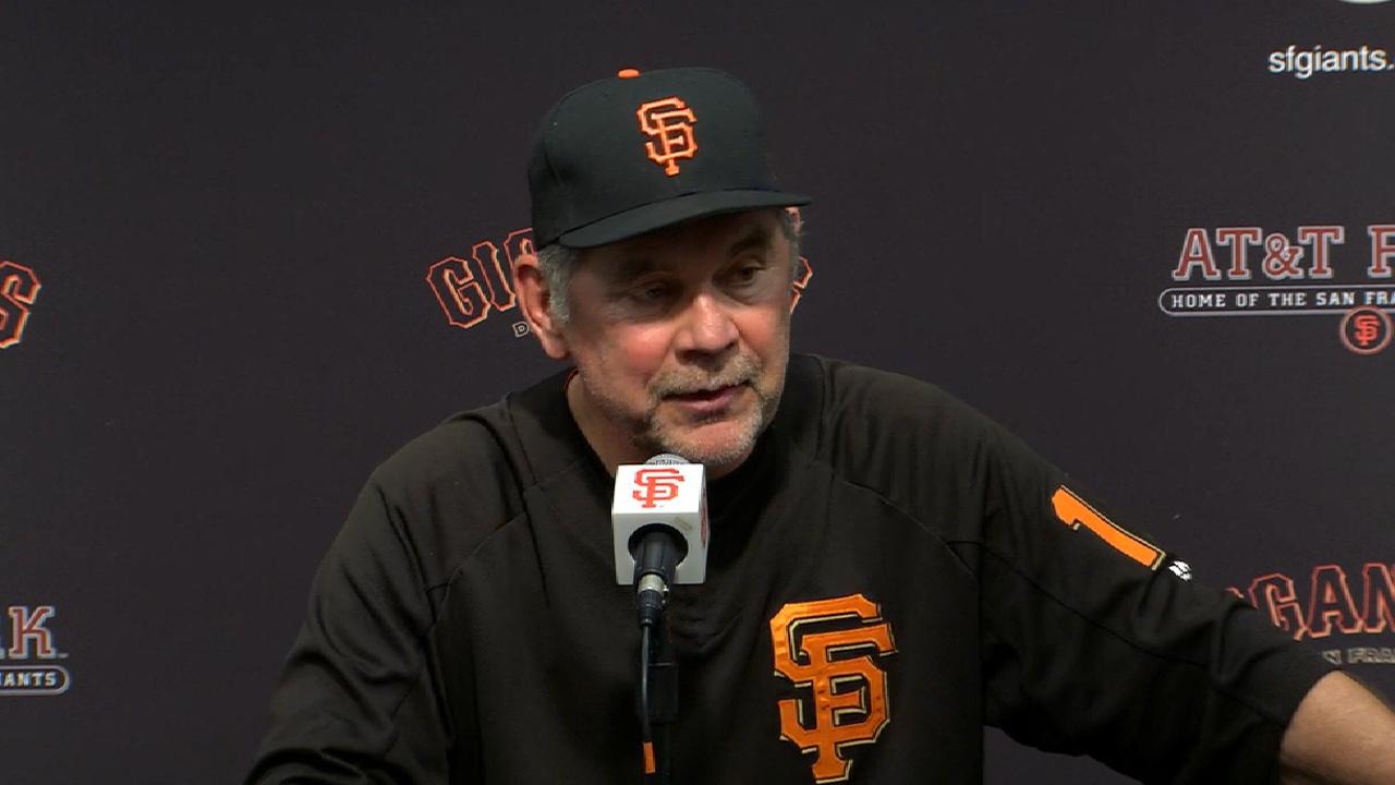 Bochy on walk-off win over SD