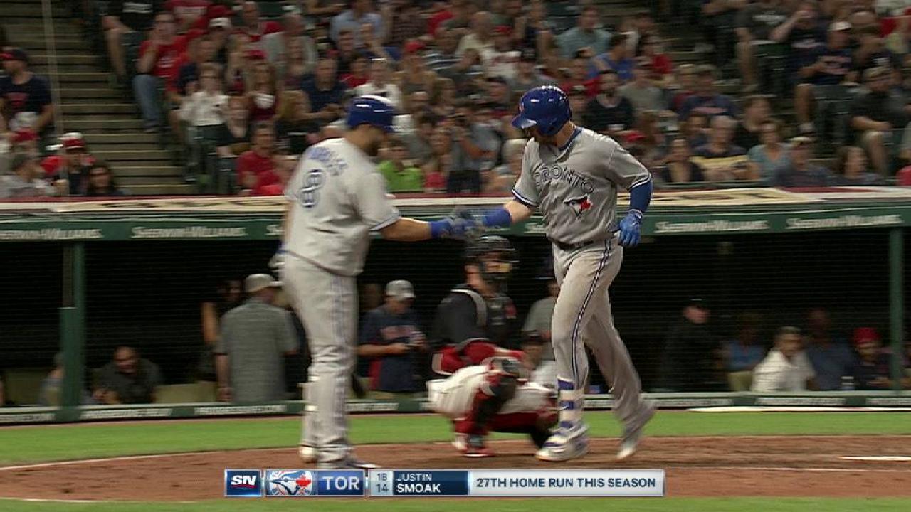 Smoak's solo home run