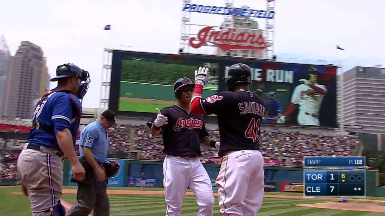 Brantley's two-run jack