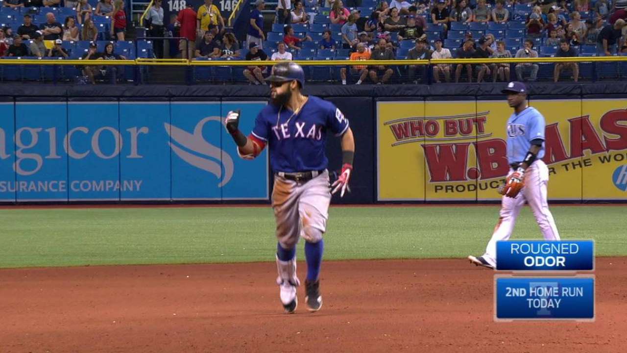 Odor's game-tying two-run homer