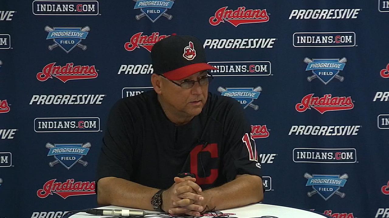 Francona on Kluber's outing