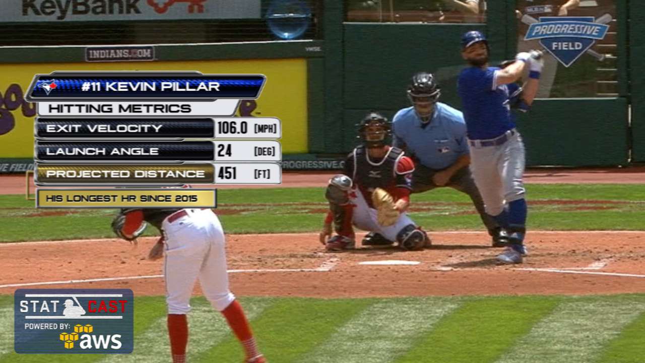 Statcast: Pillar's 451-ft. homer