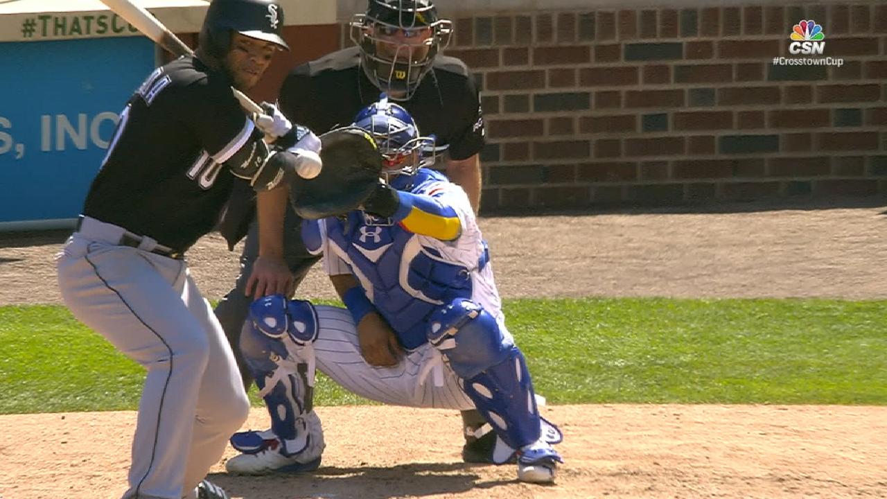 Lackey plunks three in the 5th