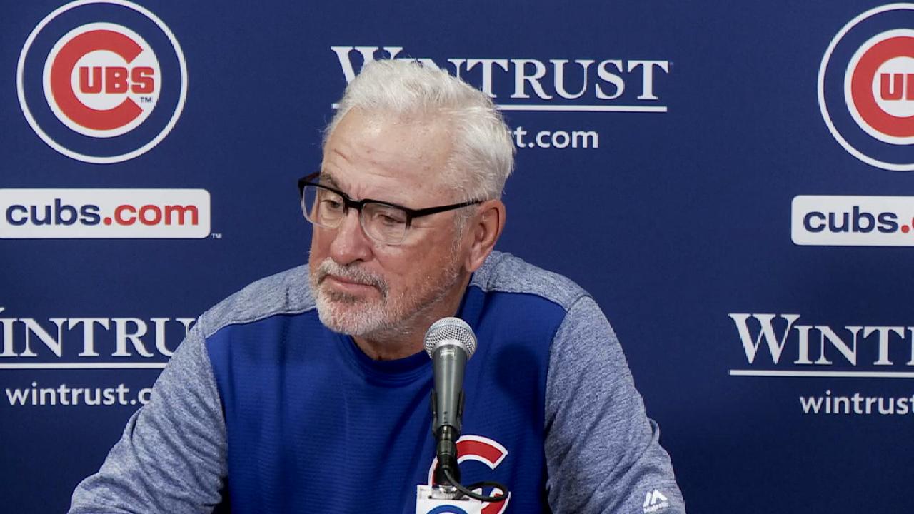 Maddon on Bryant, win