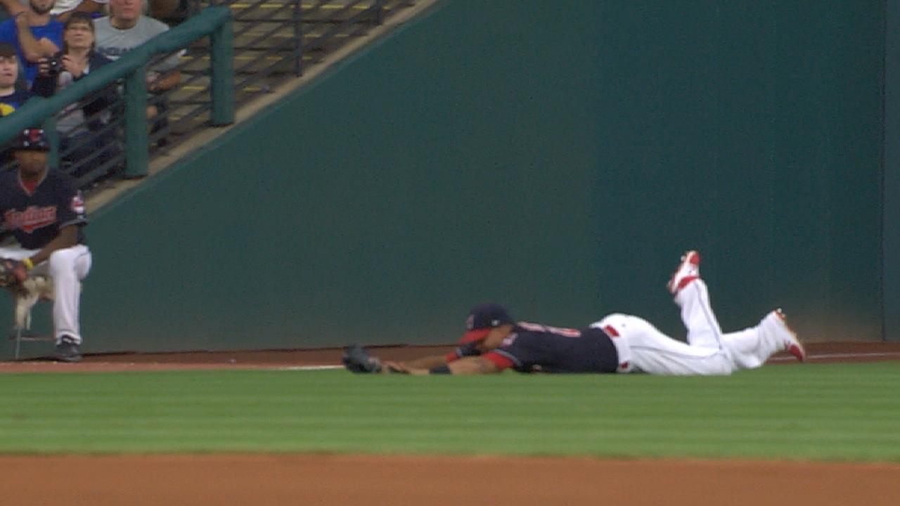 Brantley gets rare day off; Kipnis begins rehab