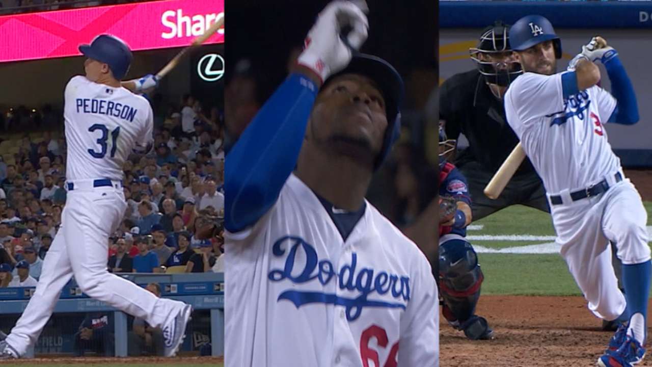 Dodgers bring across four runs