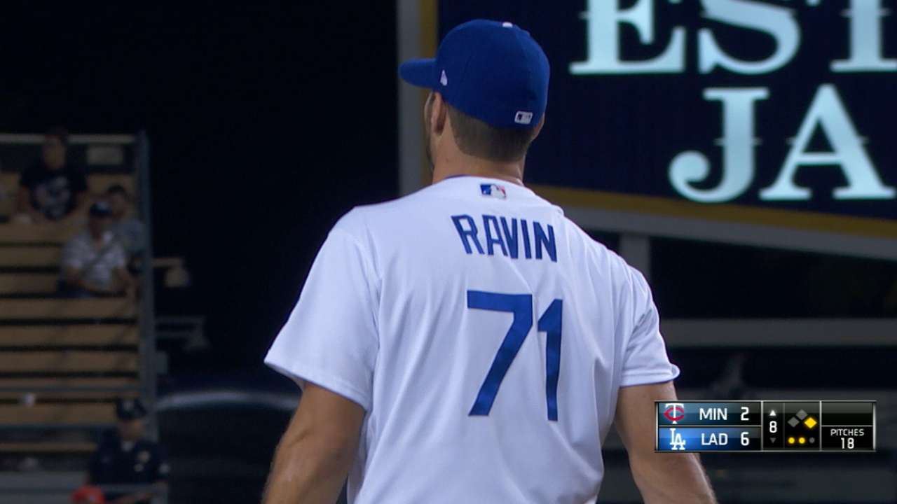 Ravin tallies three-inning save