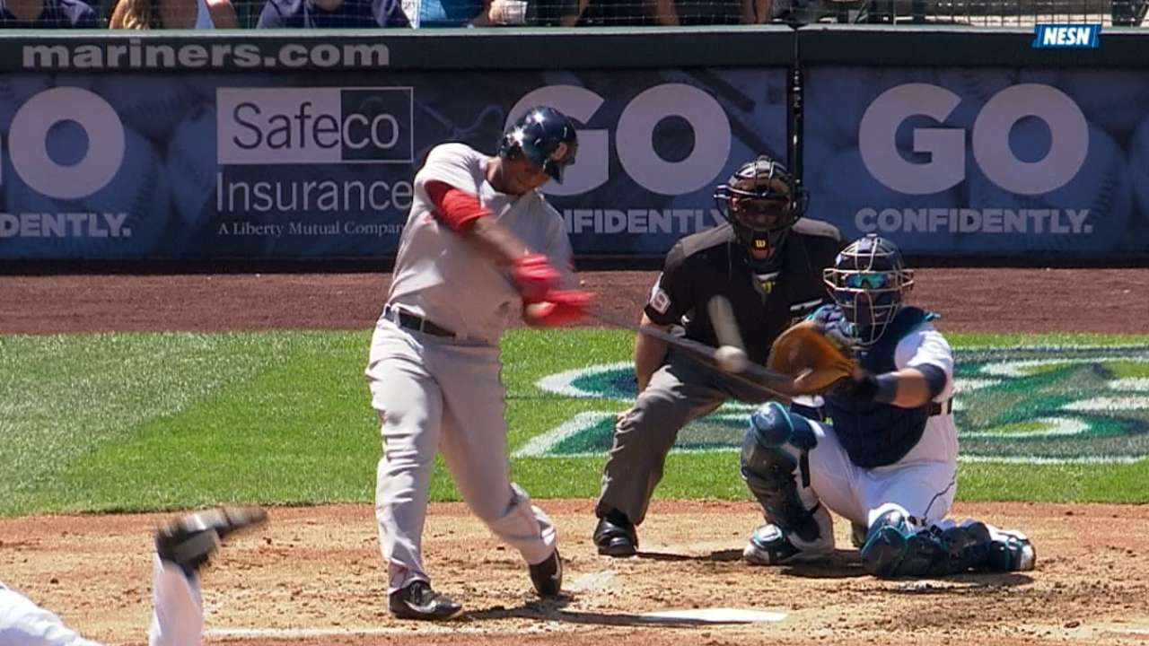 Must C: Devers' first MLB homer