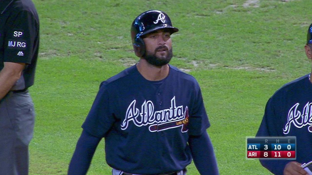 Blair, Bravos no pudieron controlar ataque de D-backs