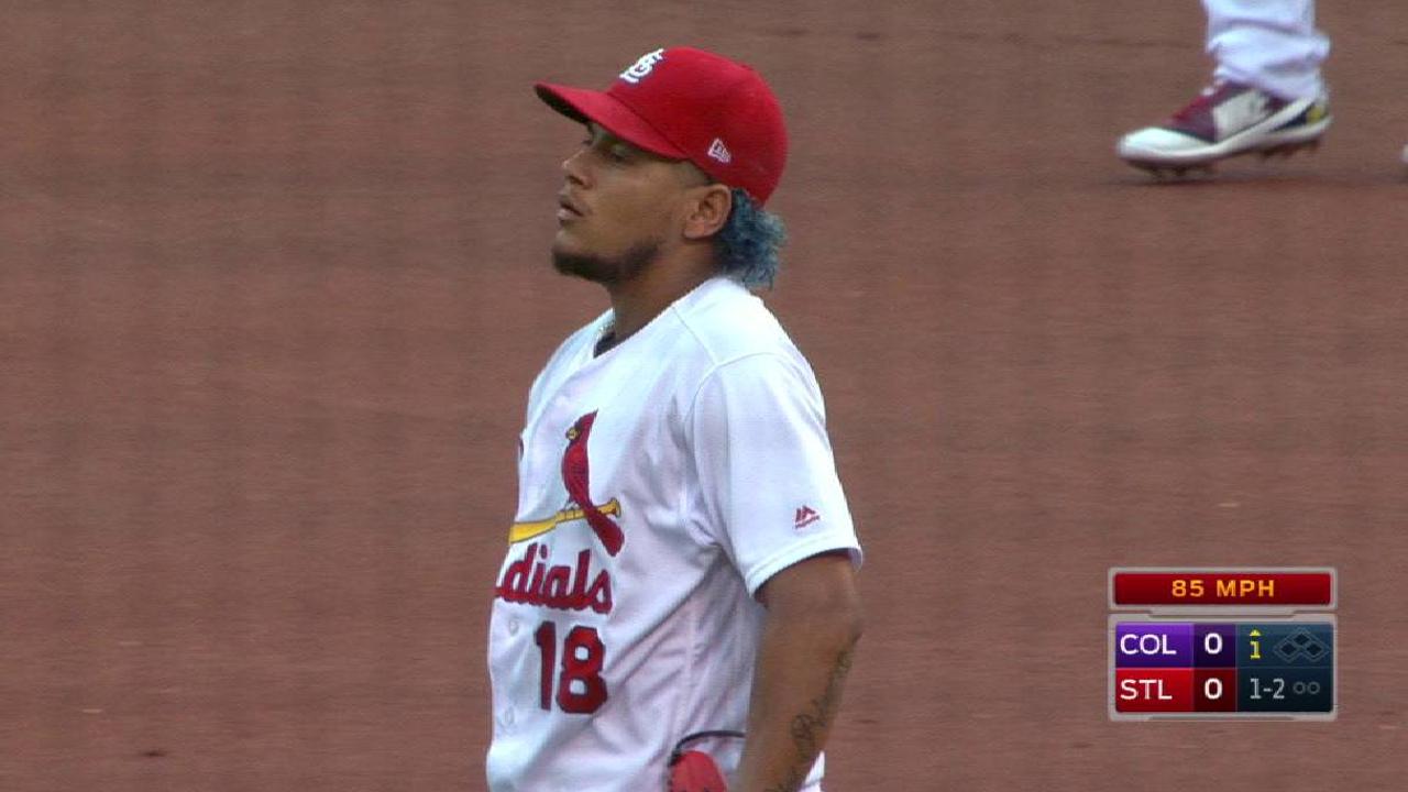 Martínez guió barrida de Cardenales sobre Rockies