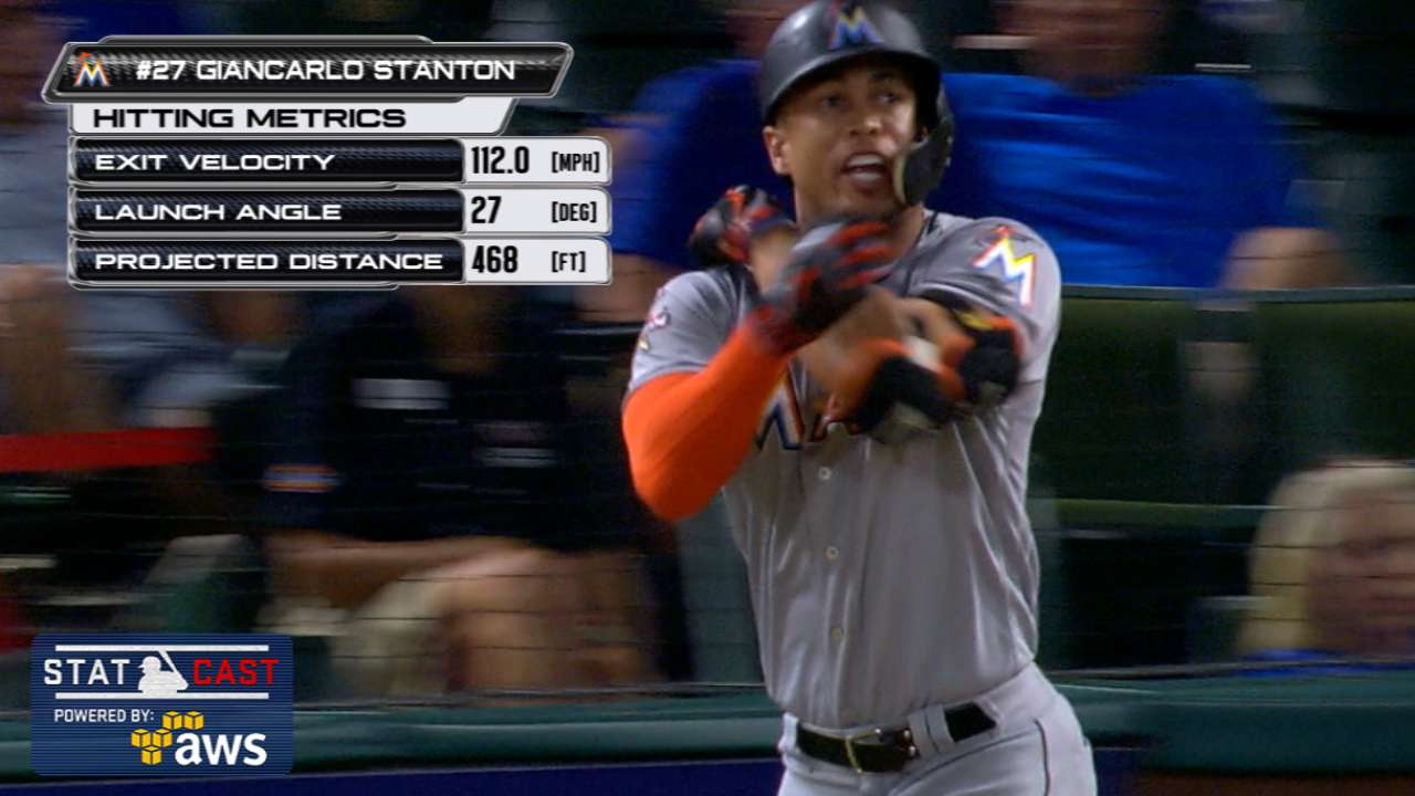 Statcast: Stanton's 468-ft. HR