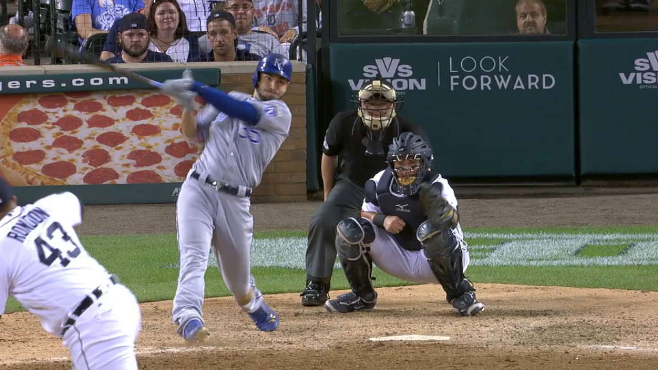 Hosmer's five-hit game