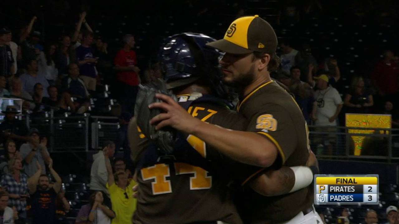 Hand locks down save