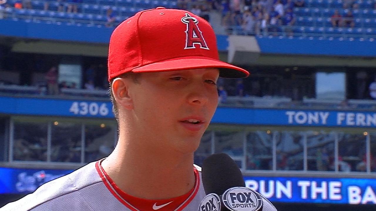 Scribner talks first MLB victory