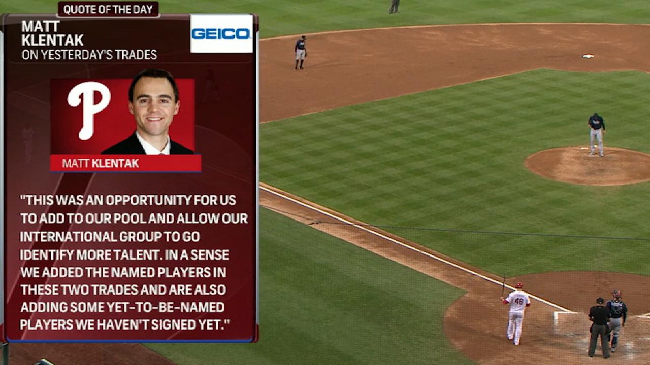 GM Klentak discusses Phils' plans for offseason