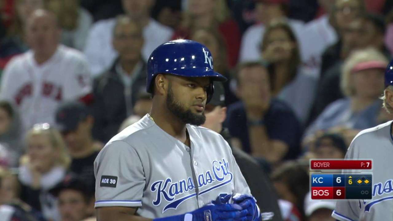 Bonifacio adjusting to reduced role for Royals