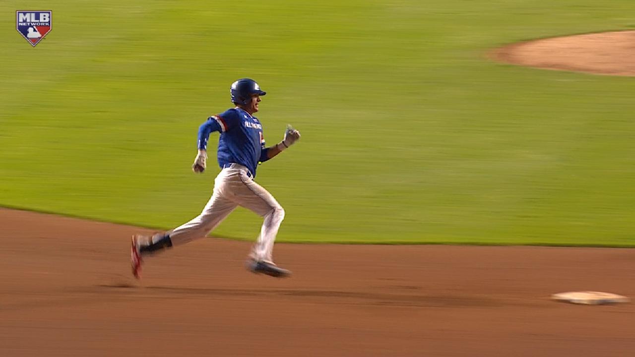 Jordan Groshans' triple