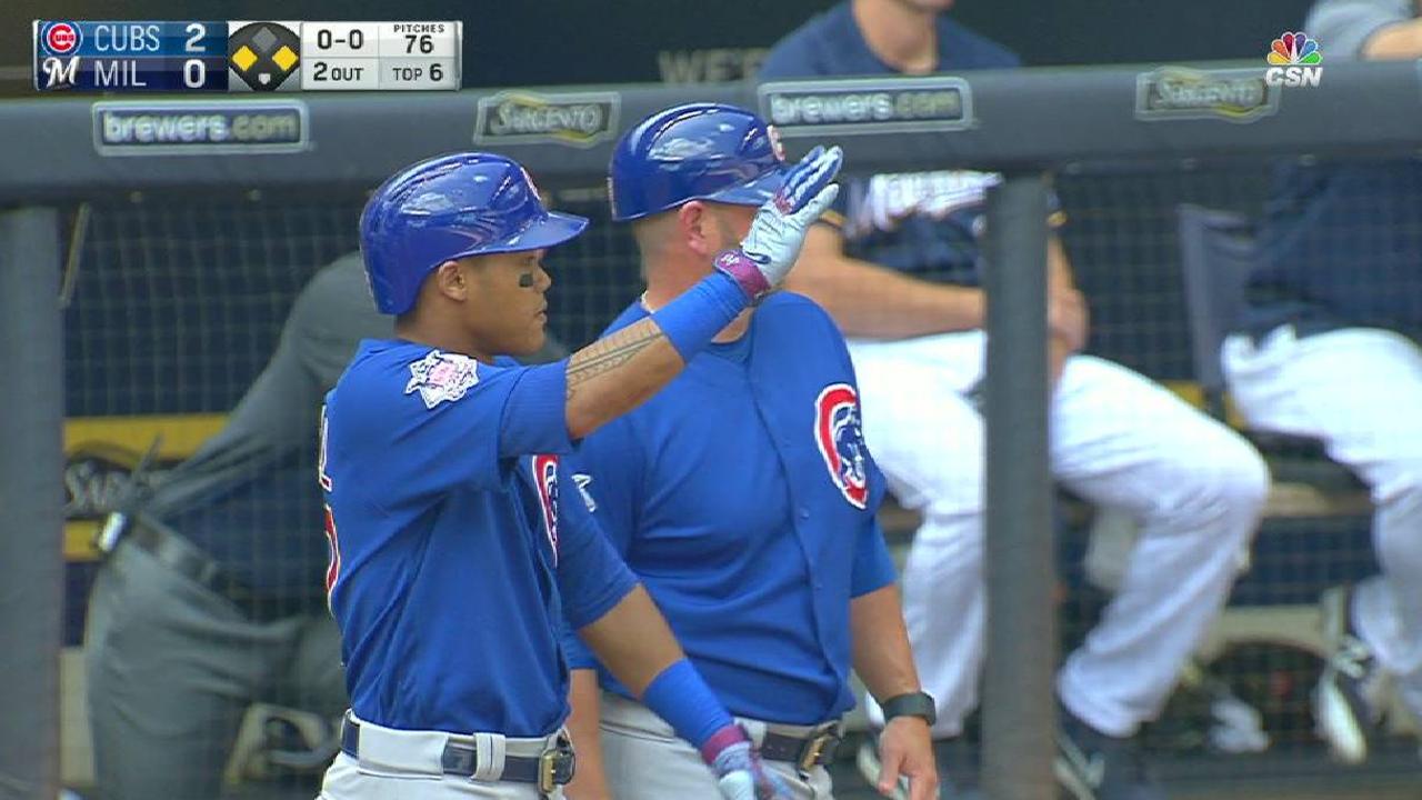 Cubs place Russell on DL with foot strain