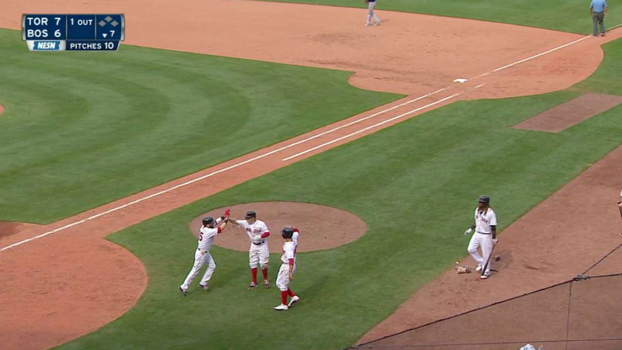 Pedroia returns to lineup in DH role