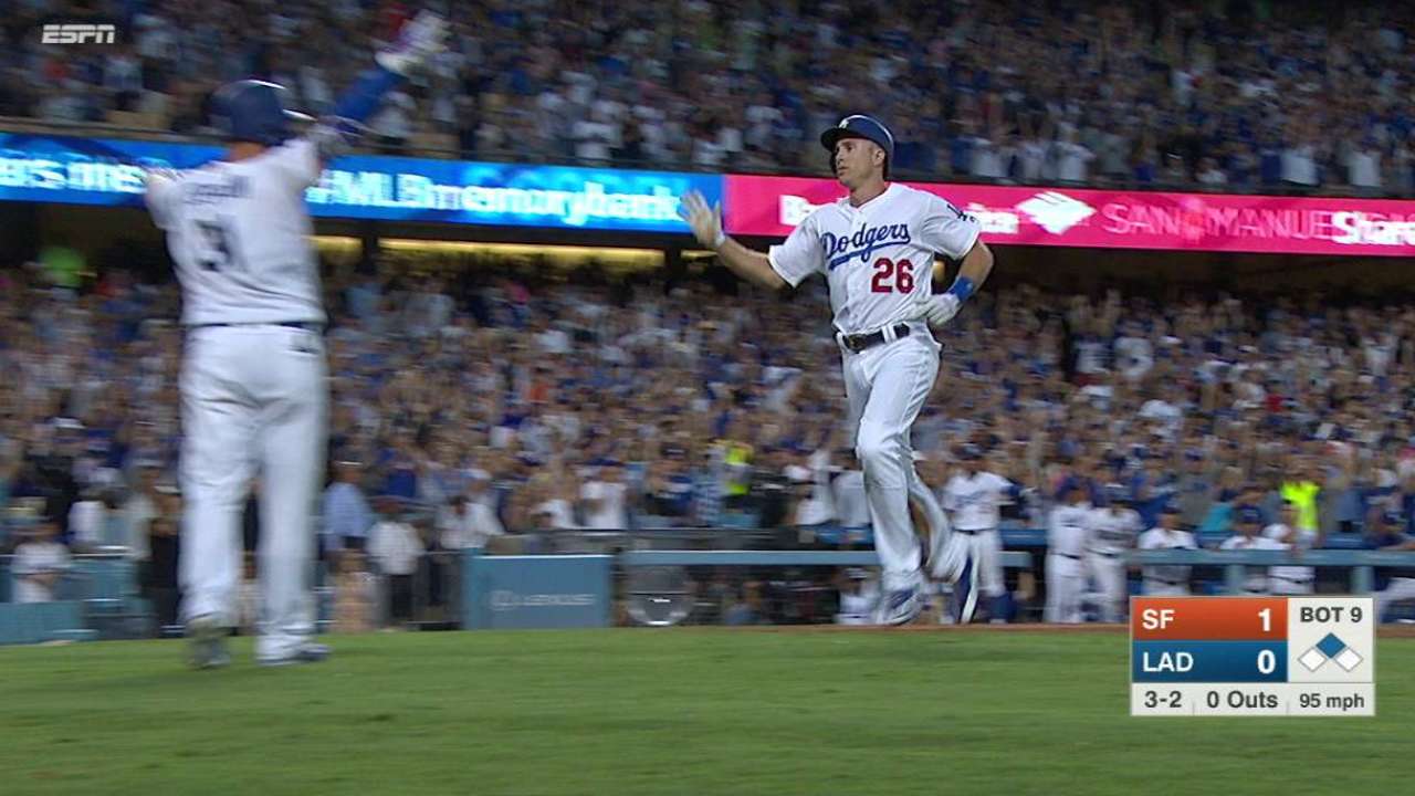 Puig's game-tying single in 9th