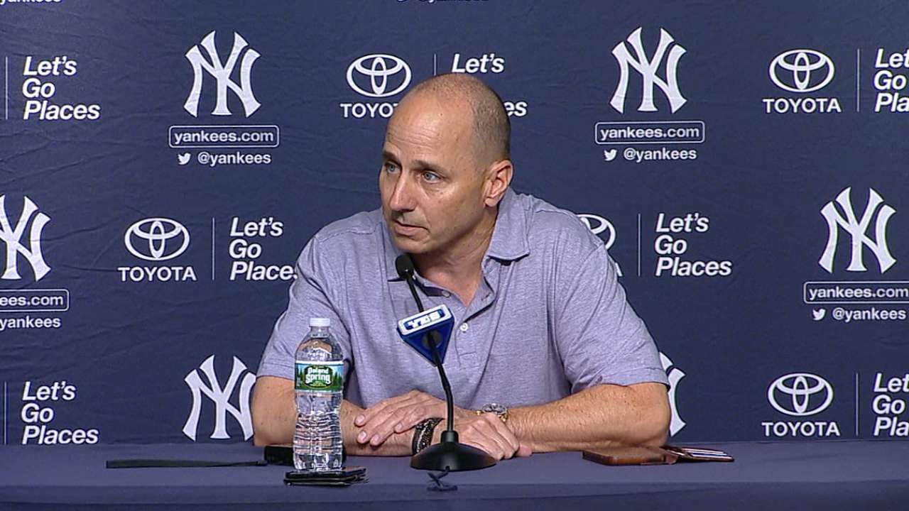 Cashman on trade for Gray