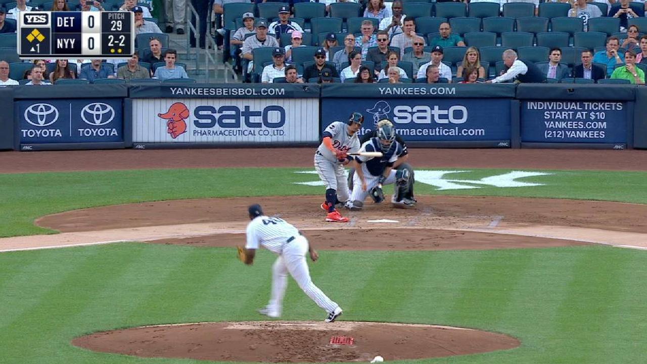 Severino pitches out of trouble