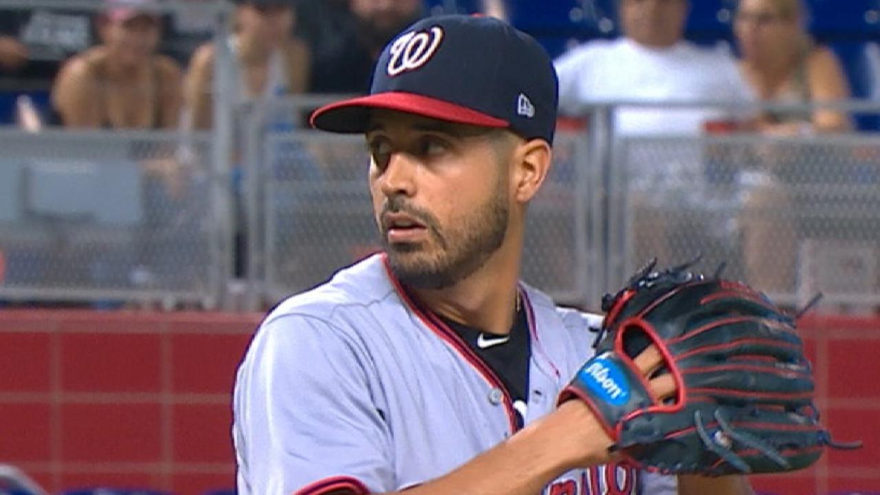 Emotional day nearly ends in no-no for Gio