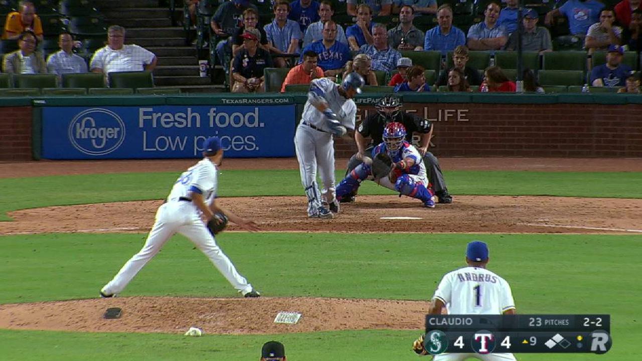 Cano delivers in 9th as Mariners rally past Texas
