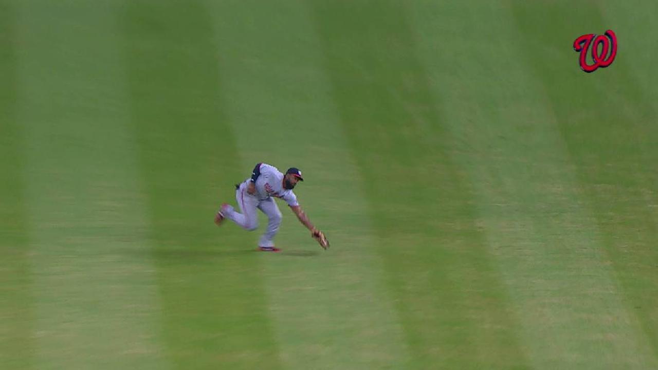 Goodwin's terrific catch