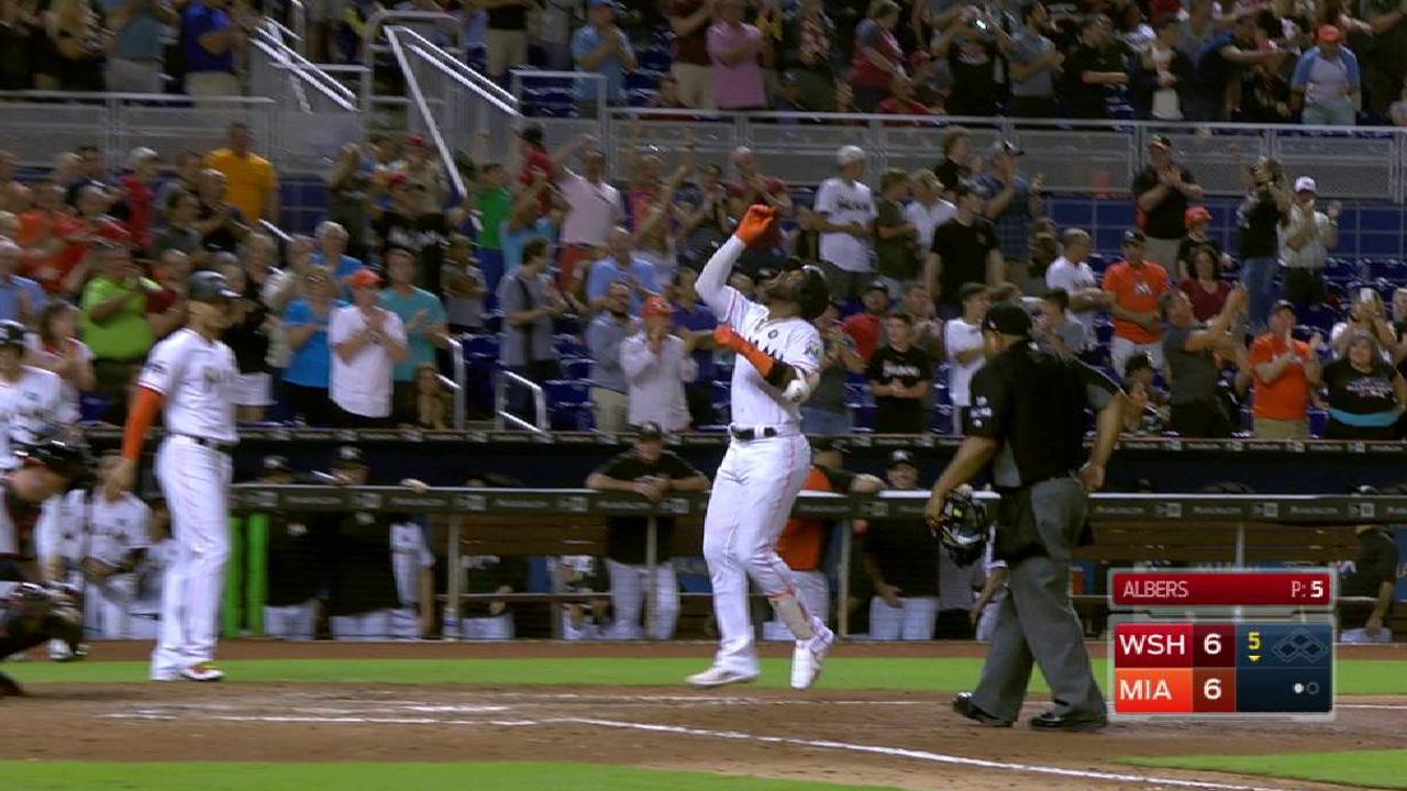 Ozuna's three-run home run