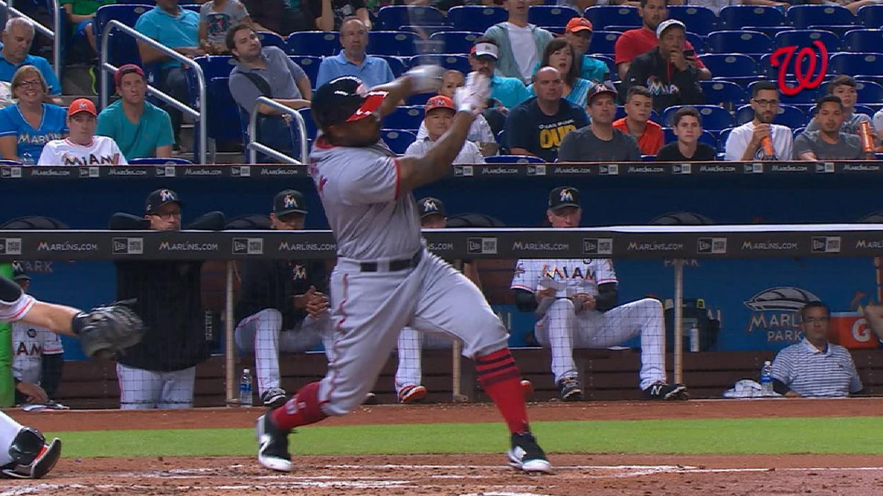 Nationals' six-run 2nd inning