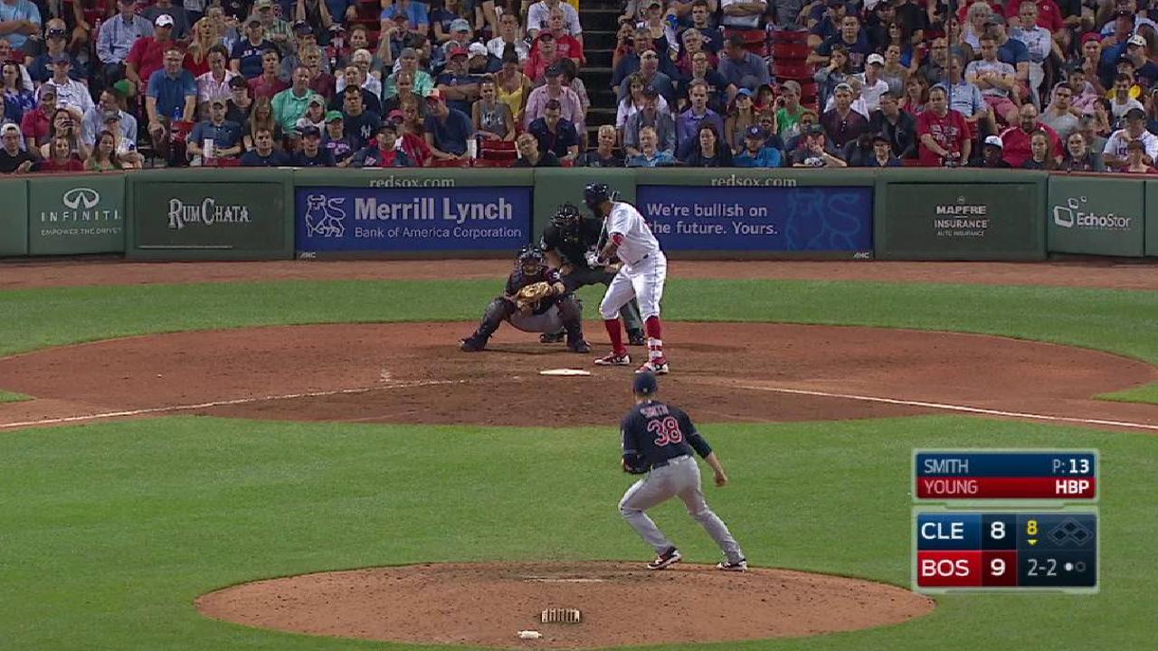 Smith's first K with the Indians
