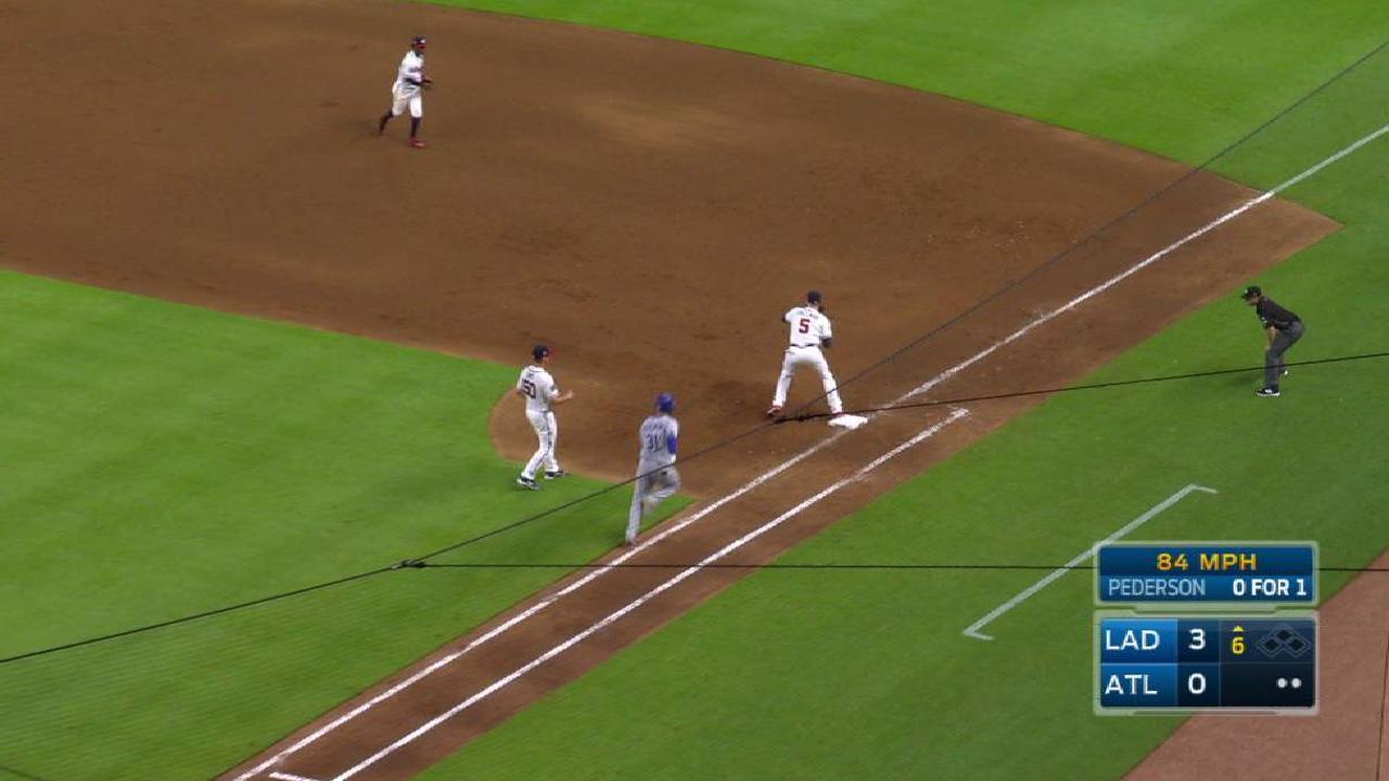 Prospect Albies makes MLB debut for Braves