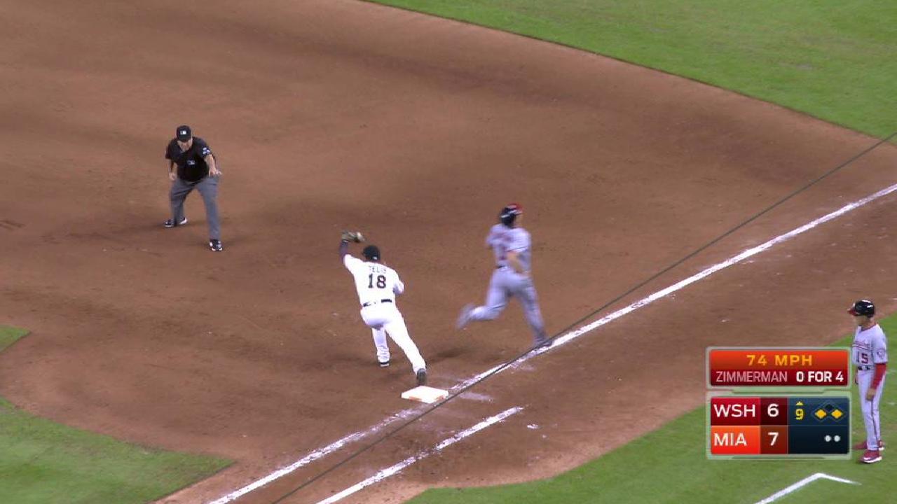 Ziegler records the save