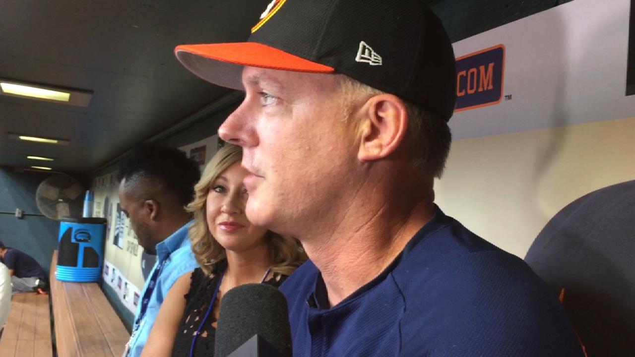 Hinch on Liriano joining team
