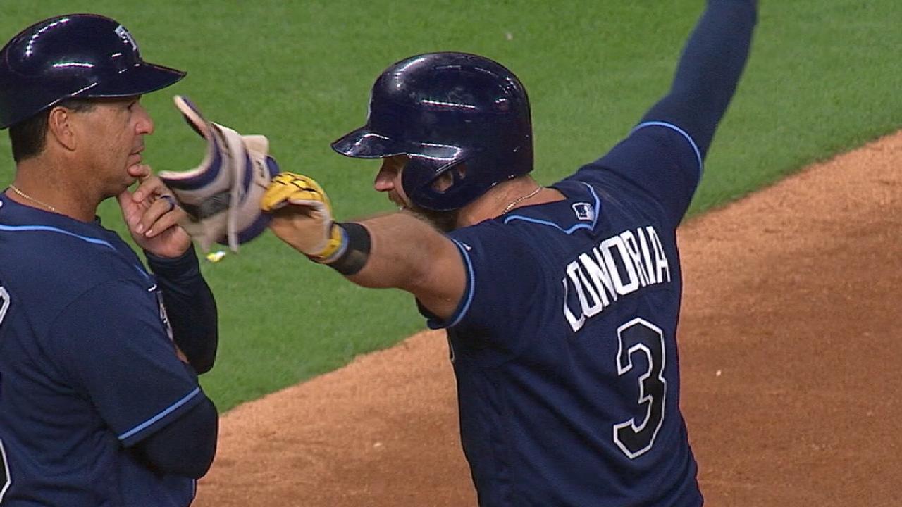 Longoria batea el ciclo y Rays igualan la serie vs. Astros