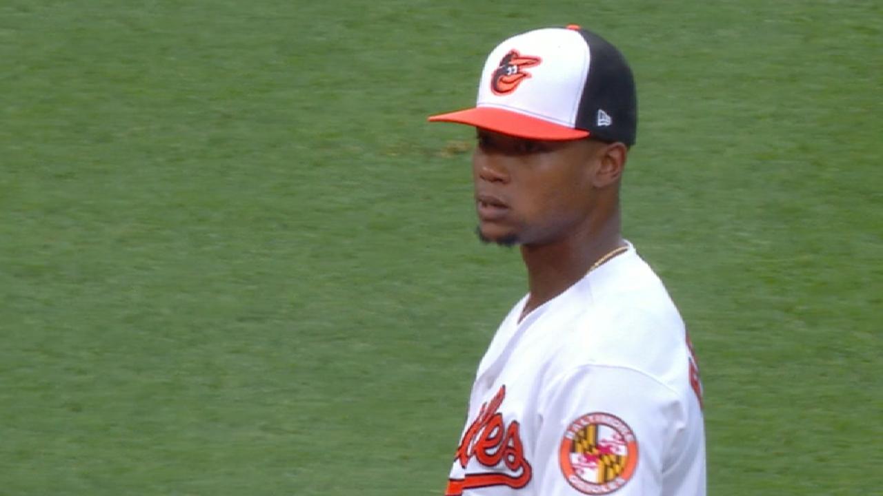 Beckham's strong Orioles debut