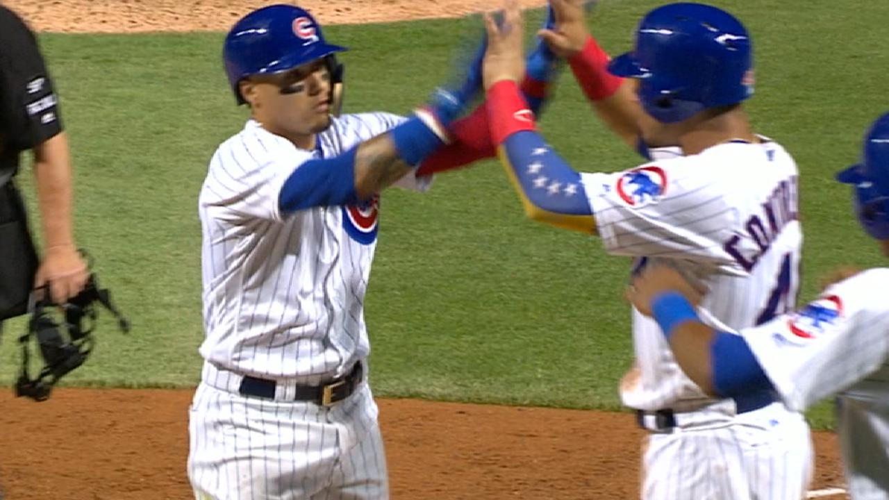 Cubs' seven-run 6th inning