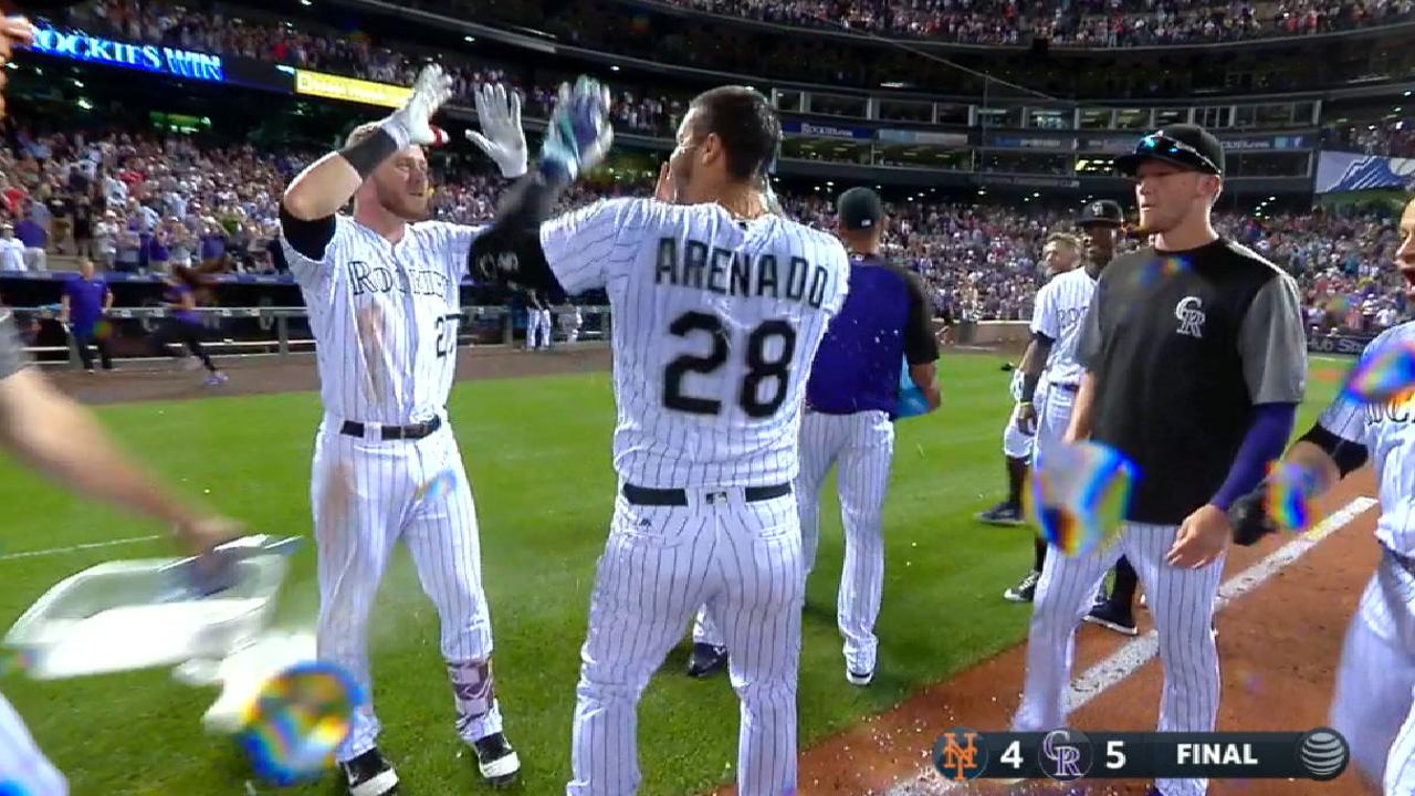 Nolan Arenado fue nombrado Jugador del Mes en la Nacional