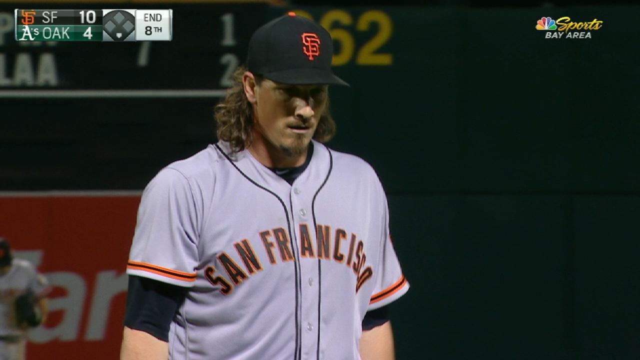 Samardzija K's five in eight