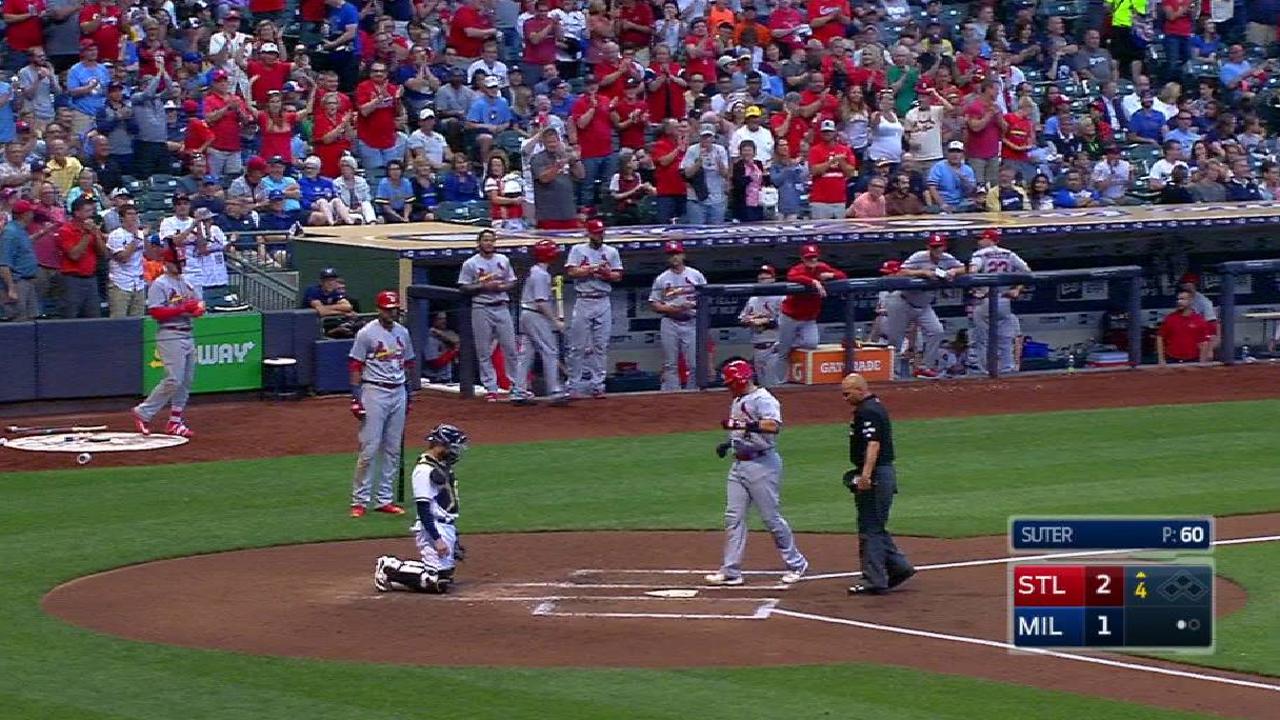 Molina's solo home run