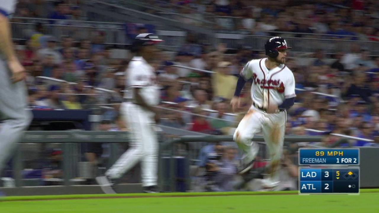 Freeman's RBI single