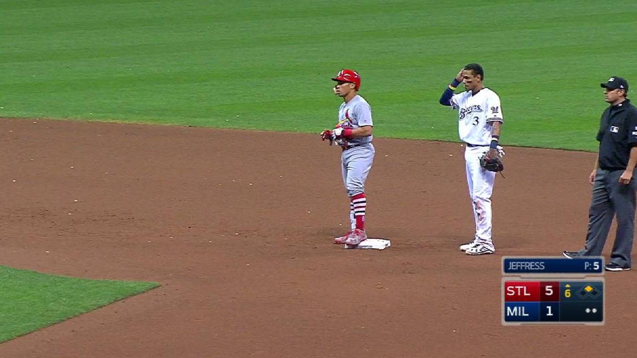 Wong's two-run double